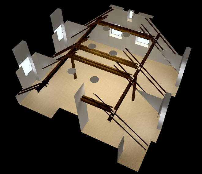 Zvole多功能建筑結構圖 Zvole多功能建筑結構圖