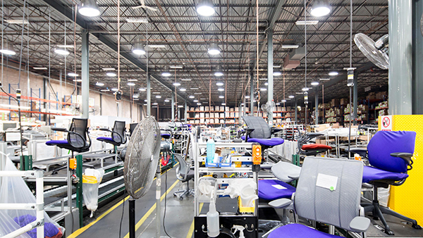 Solatube日光照明工廠車間 Solatube日光照明工廠車間