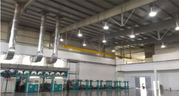 索樂圖全光譜照明紡織廠應用案例 索樂圖全光譜照明紡織廠應用案例