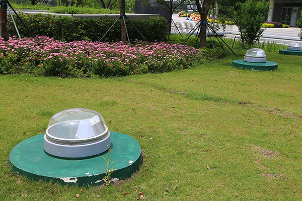 導光管應用案例蘇州奧體中心